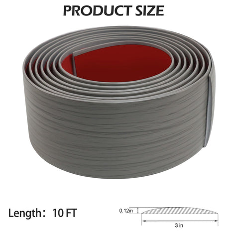 Greymond floor transition strip low profile 014in edge for safe foot traffic