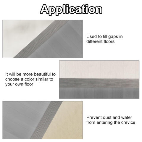 Greymond floor transition strip multi surface use bridging carpet and tile gaps
