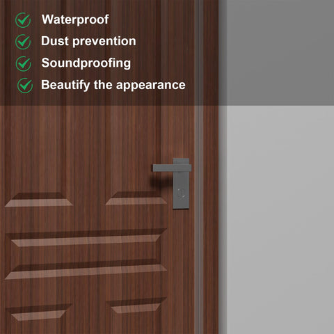 Greymond weather strip seals against dust and noise in tight gaps