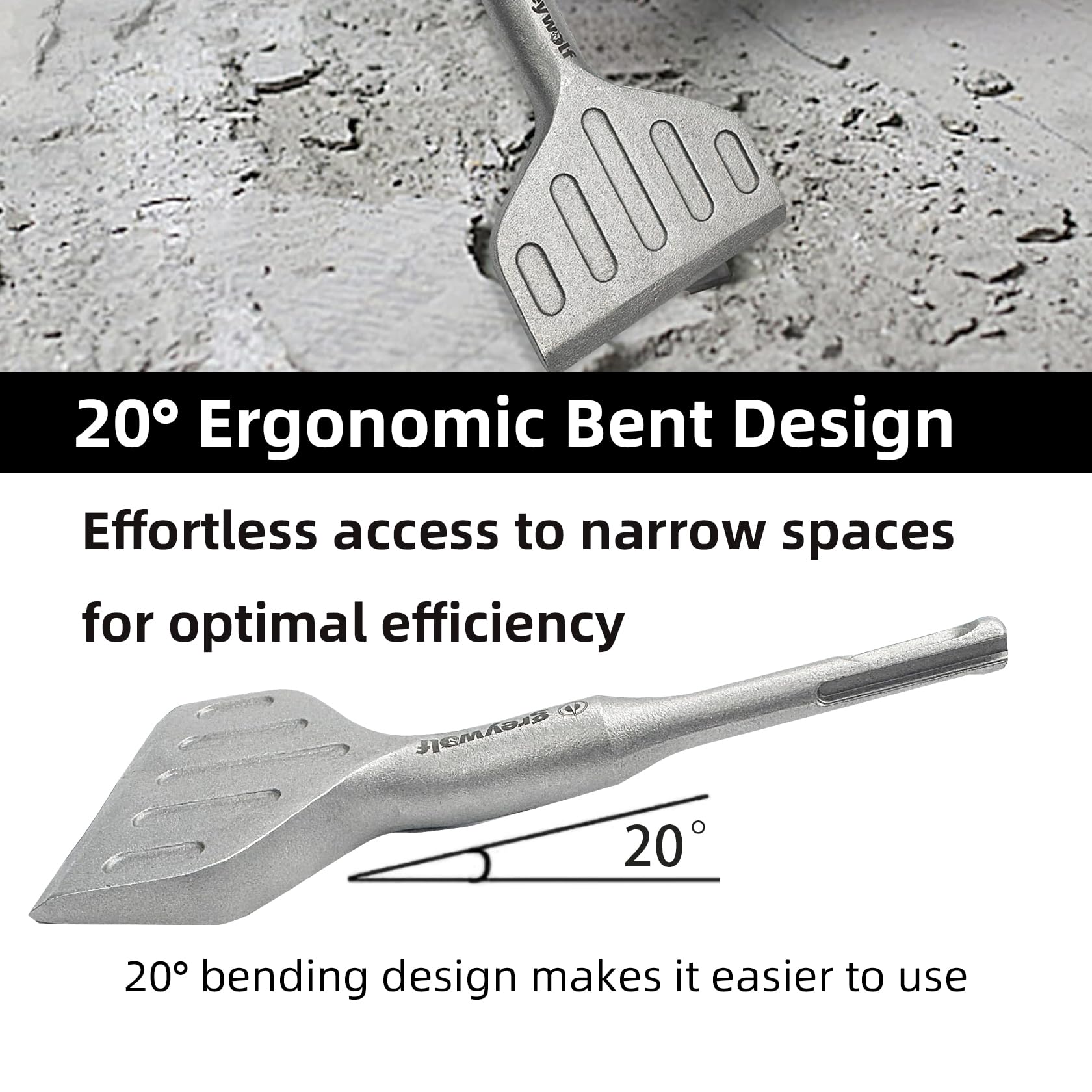 Greywolf heavy-duty body design promises long service life under frequent use.