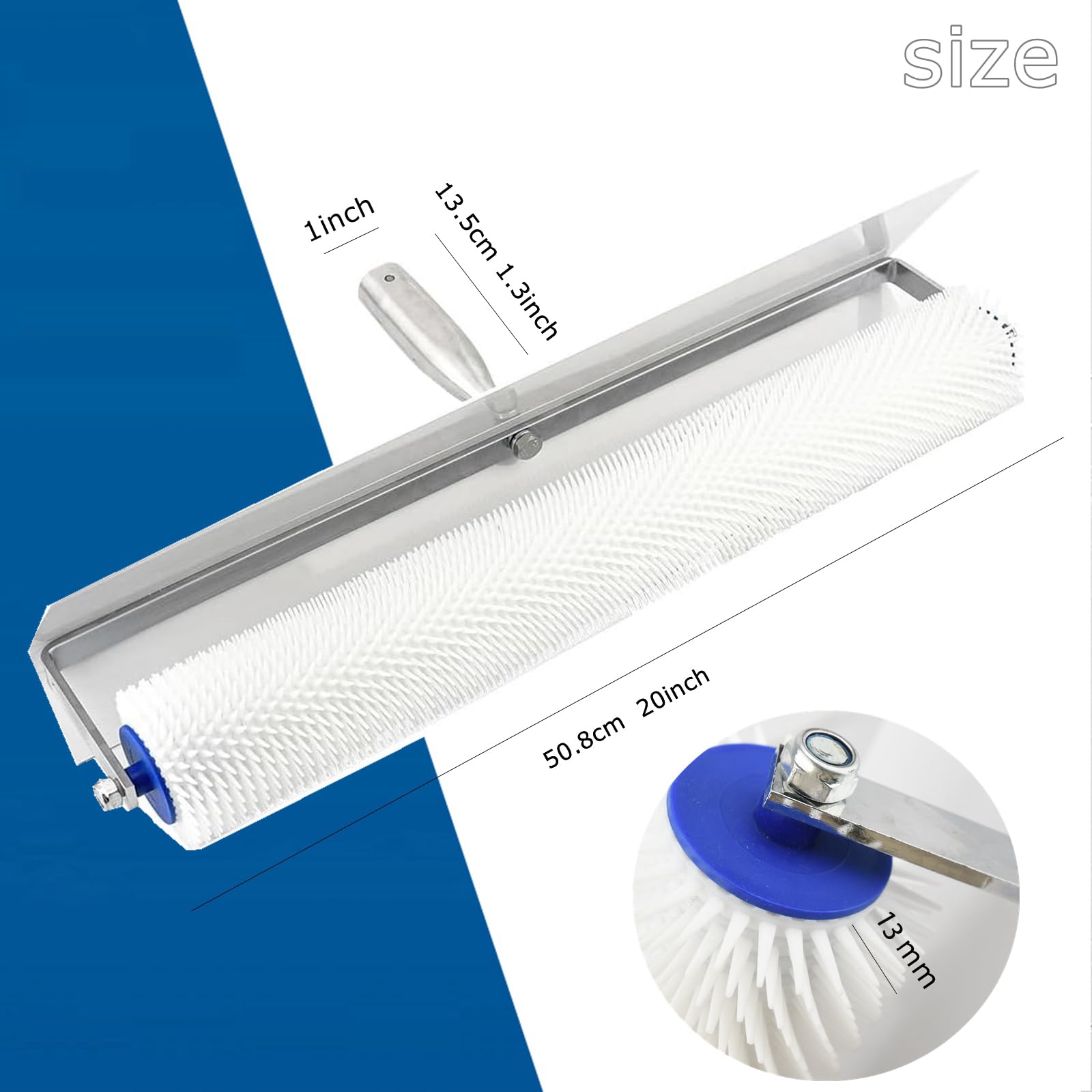 GRGTHDS non-marking serrated scraper removes excess material without marks