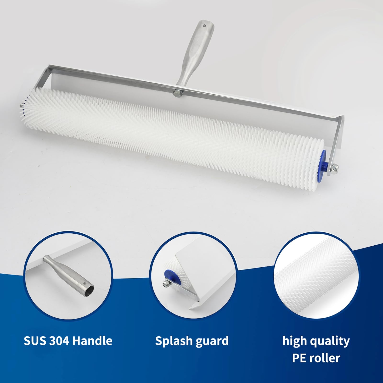 GRGTHDS short roller for precise edges and corners during leveling