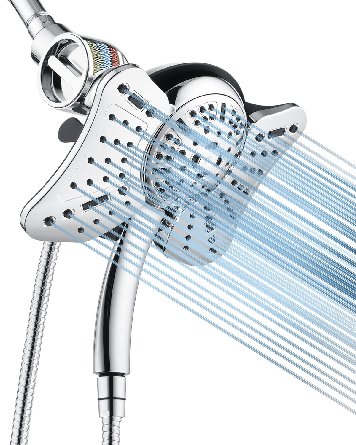 GRICH 2-in-1 shower head with dual modes for versatile, spa-like showers.