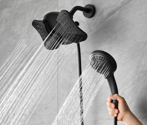 GRICH handheld spray with a 60 inch hose for flexible rinsing