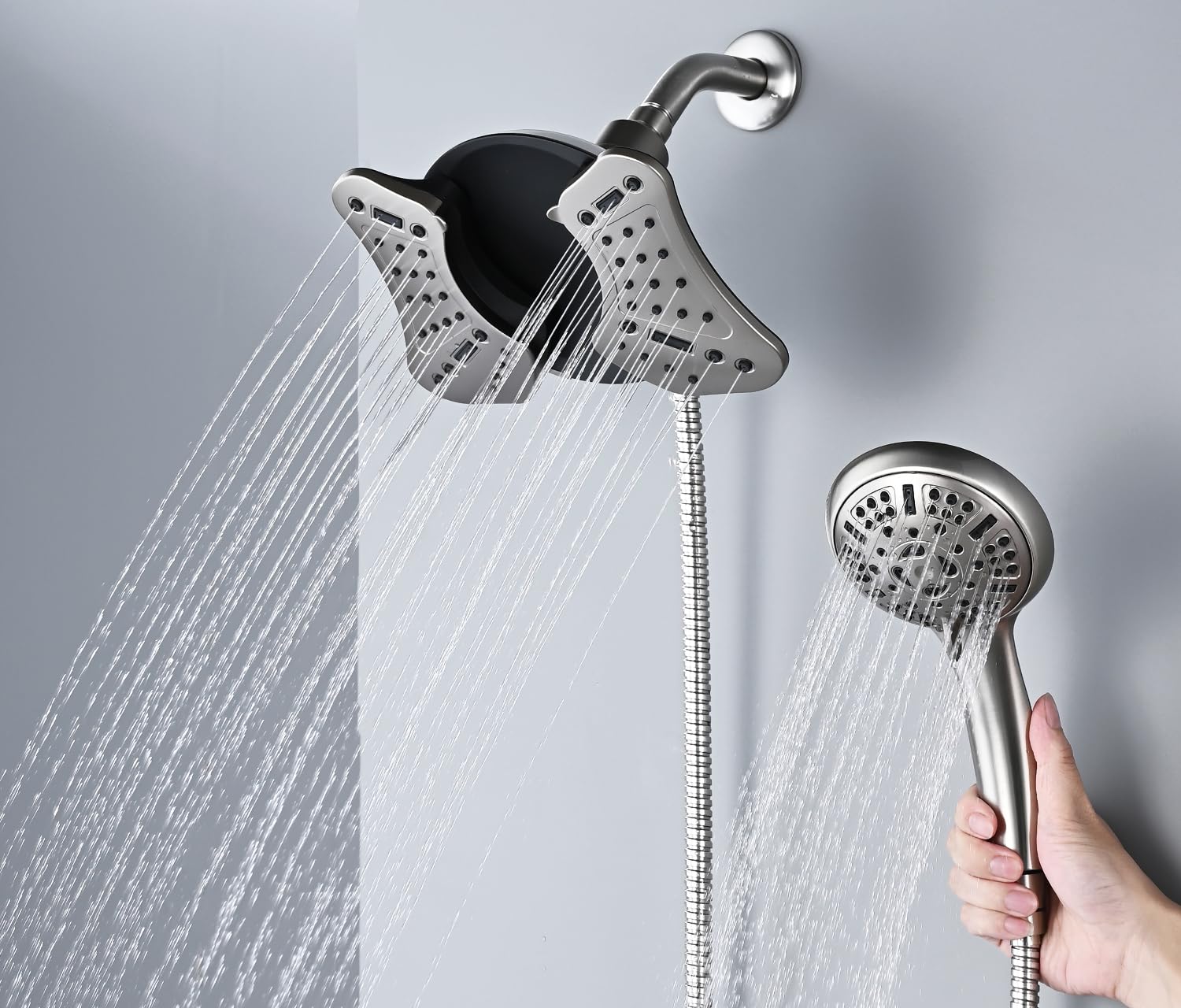 GRICH handheld sprayer with 60-inch hose for flexible rinsing