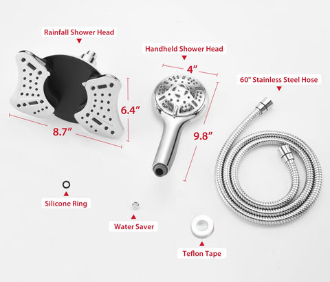 GRICH universal G1/2 connector for simple, tool-free installation