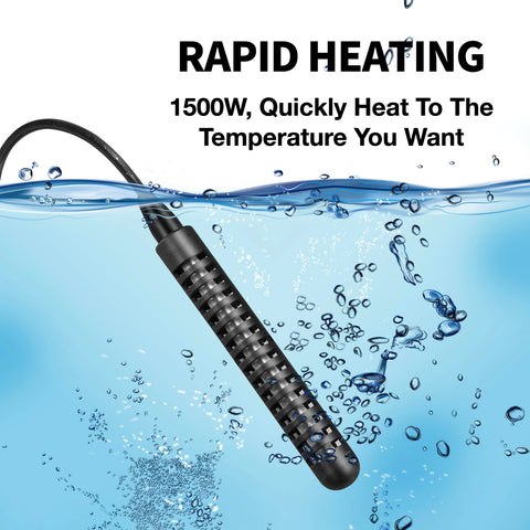 GRILLME fully submersible heater designed for safe bucket heating.