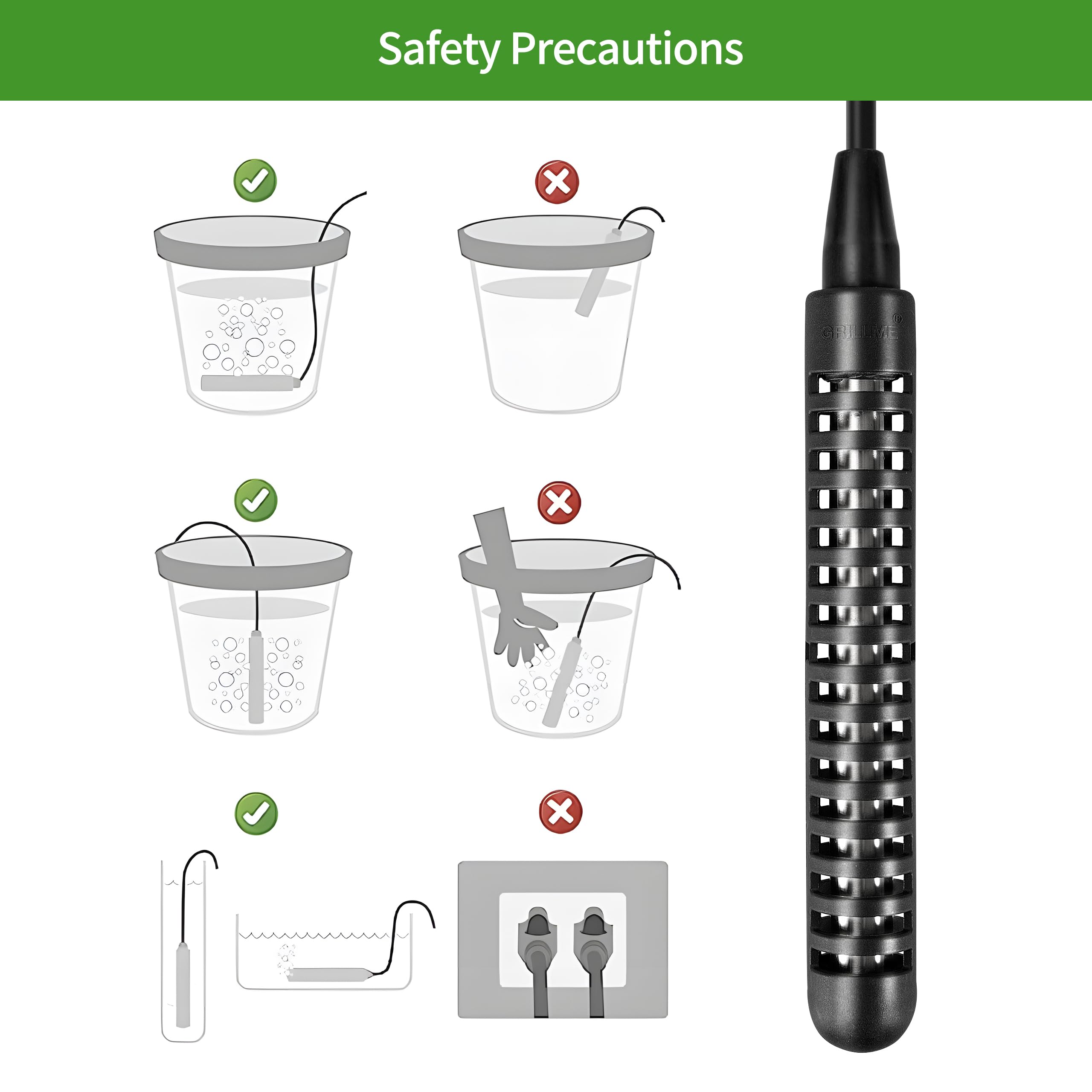 GRILLME one-year warranty for normal use protection