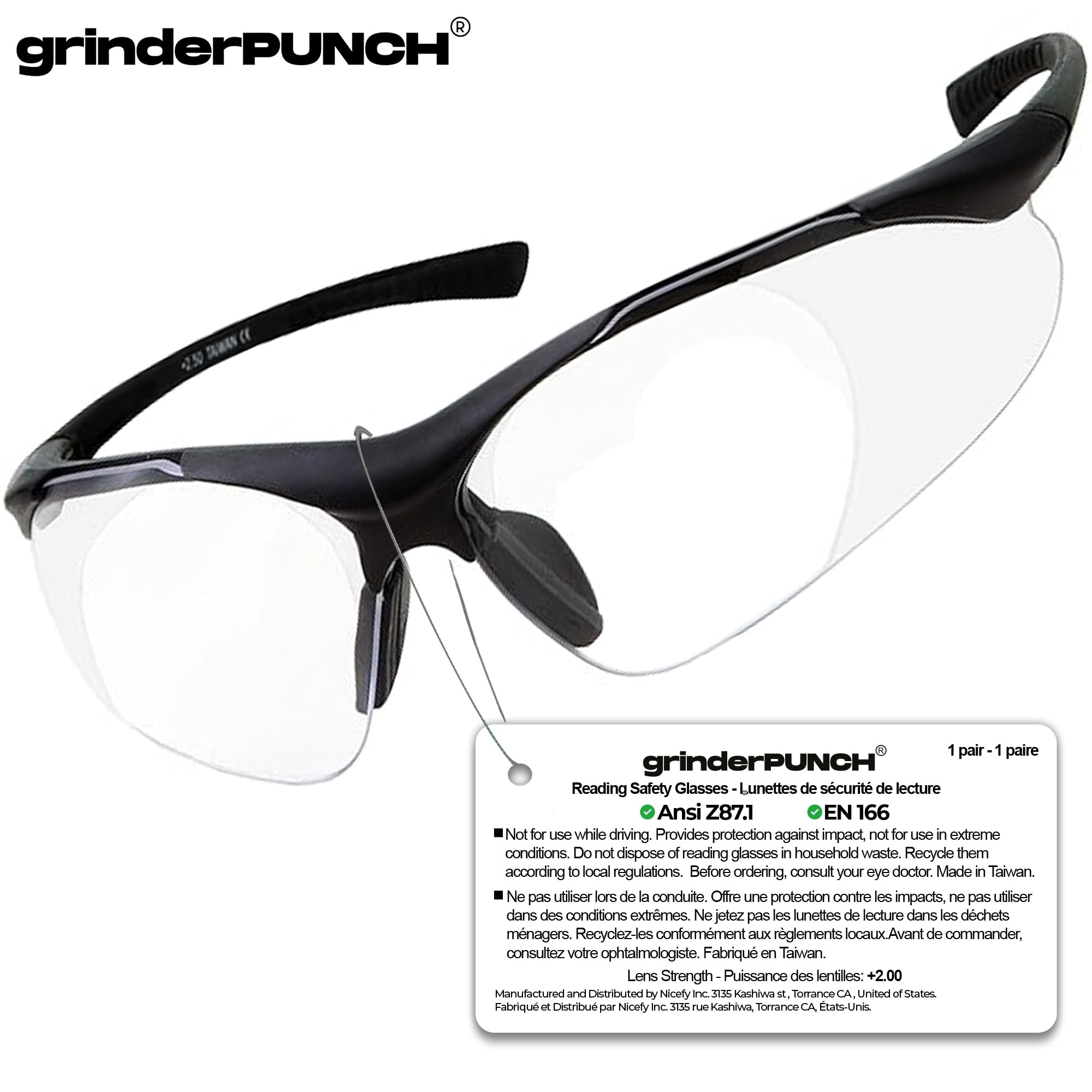 grinderpunch-job-site-protection ensures clear magnification while protecting eyes during debris exposure.