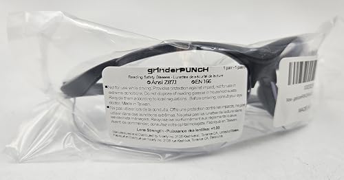 grinderpunch-polycarbonate-lenses deliver impact resistance with lightweight comfort during assembly.