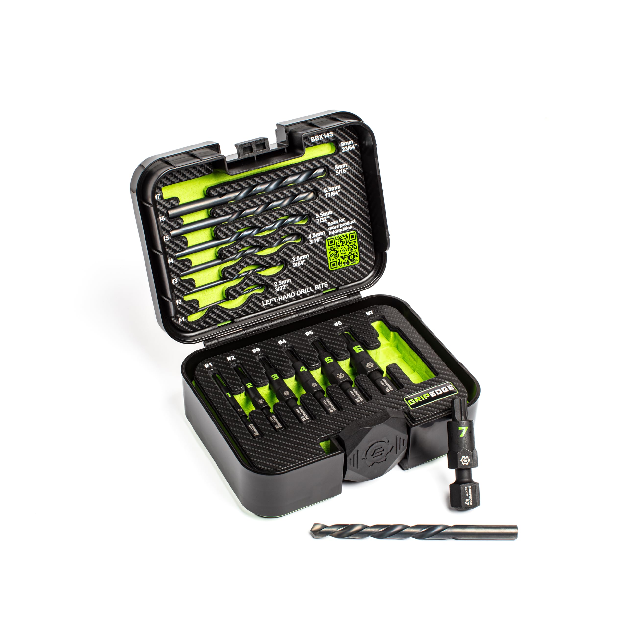 Grip Edge GETBBX14S with G-FORS technology improves grip on rounded fasteners
