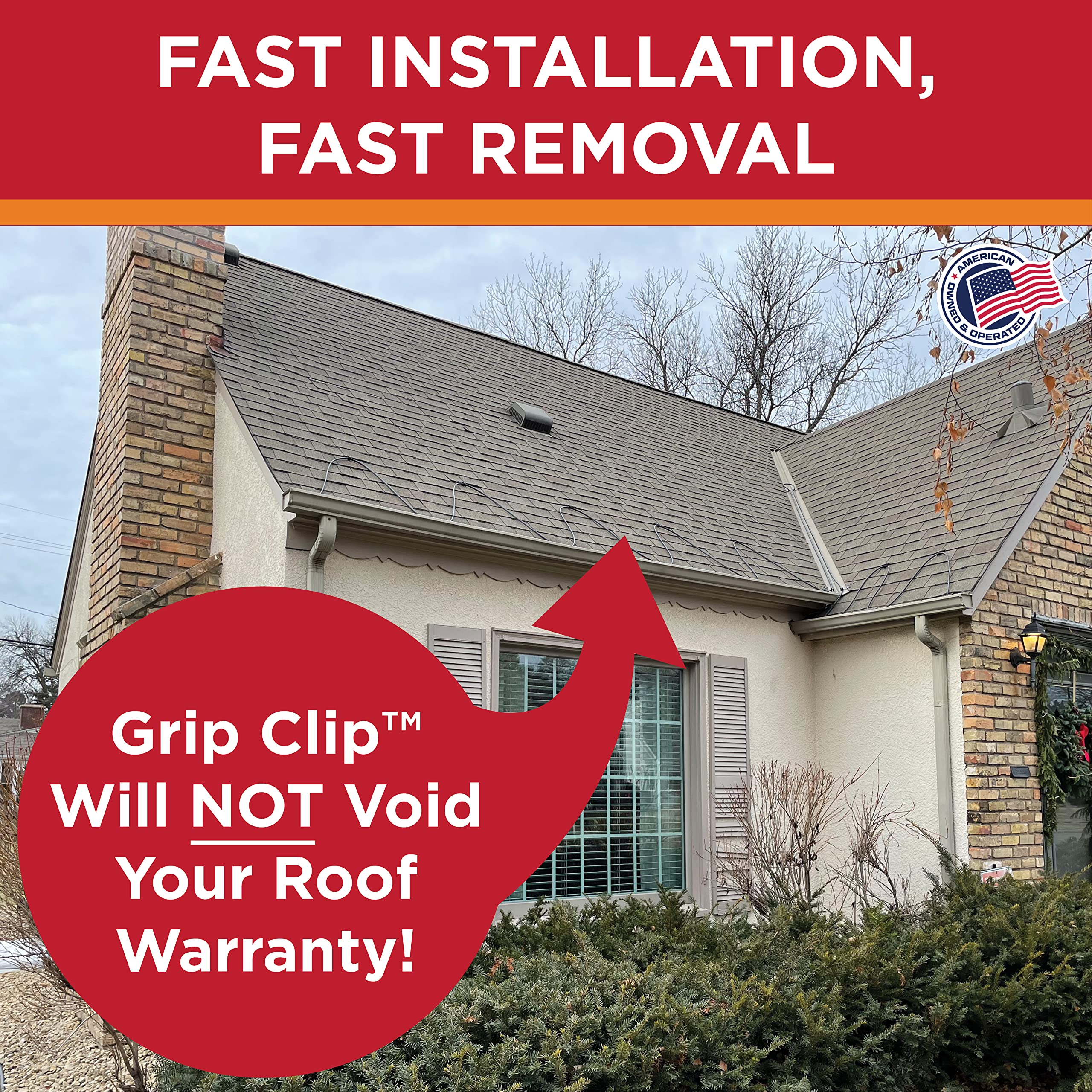 Grip Clip model 875 fitting 5/8 to 7/8 inch cable