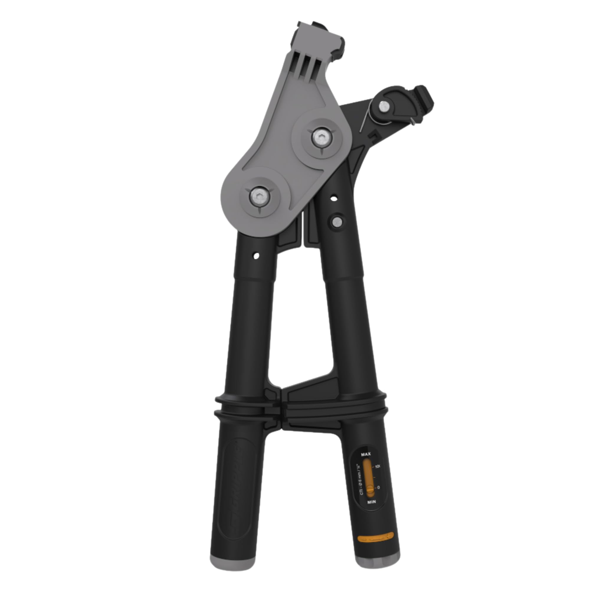 GRIPPLE Torq Tool with built-in gauge for precise wire tensioning.