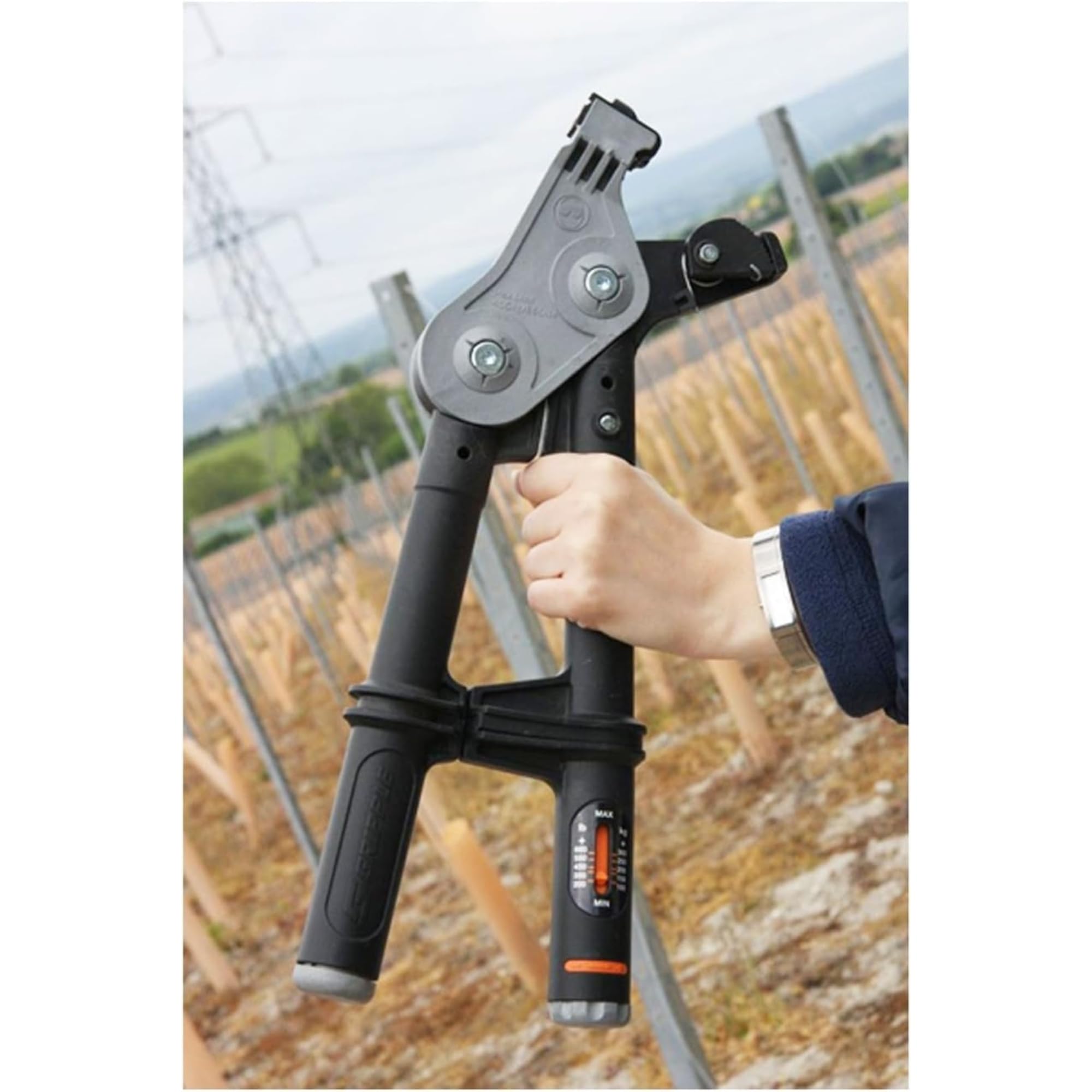 Works with 6mm Gripple tensioners and cables.