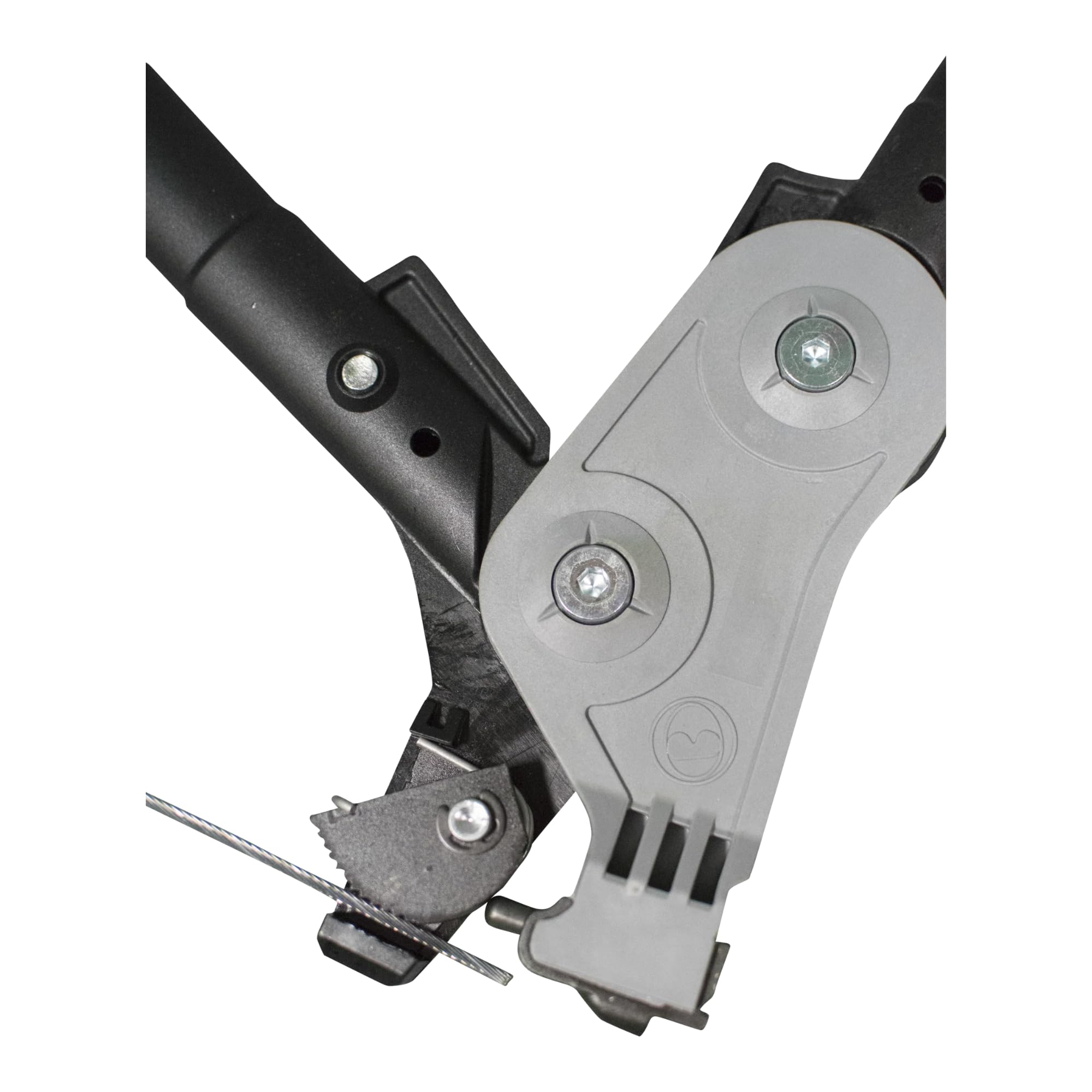 GRIPPLE Torq Tool uses a 6to1 gear drive for easy tightening.