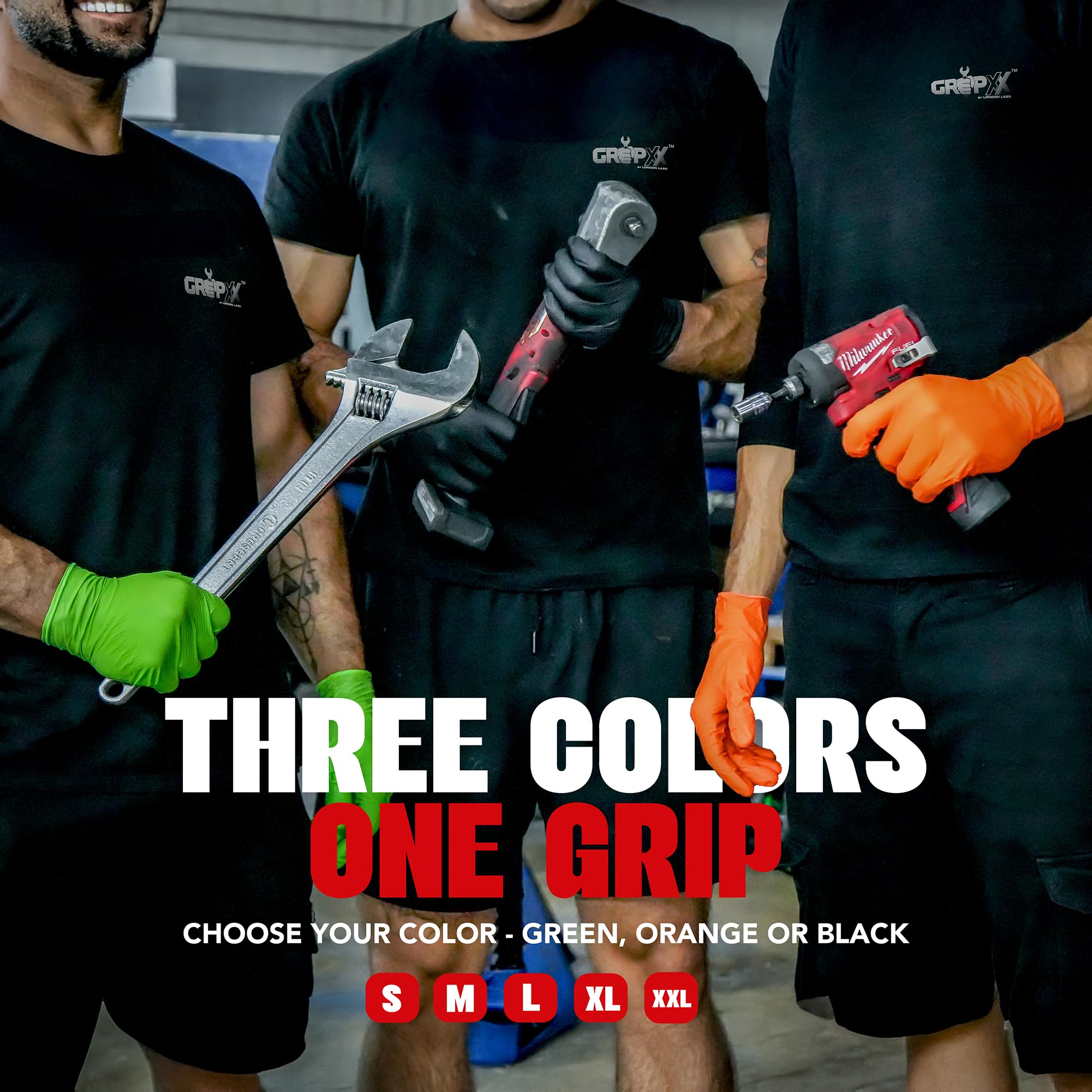 GRIPXX Herkules Grip ambidextrous fit for versatile use.