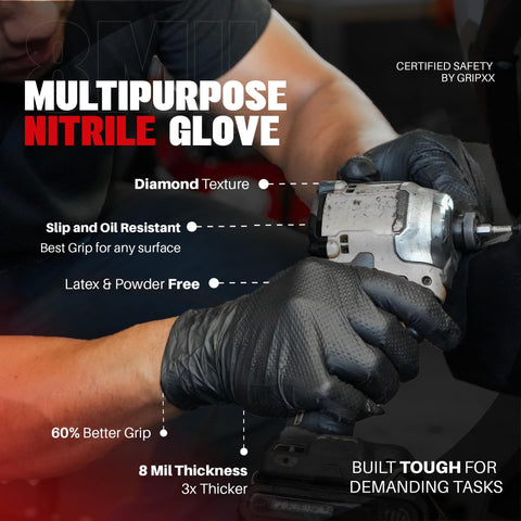 GRIPXX Herkules Grip powder-free design enhances comfort.