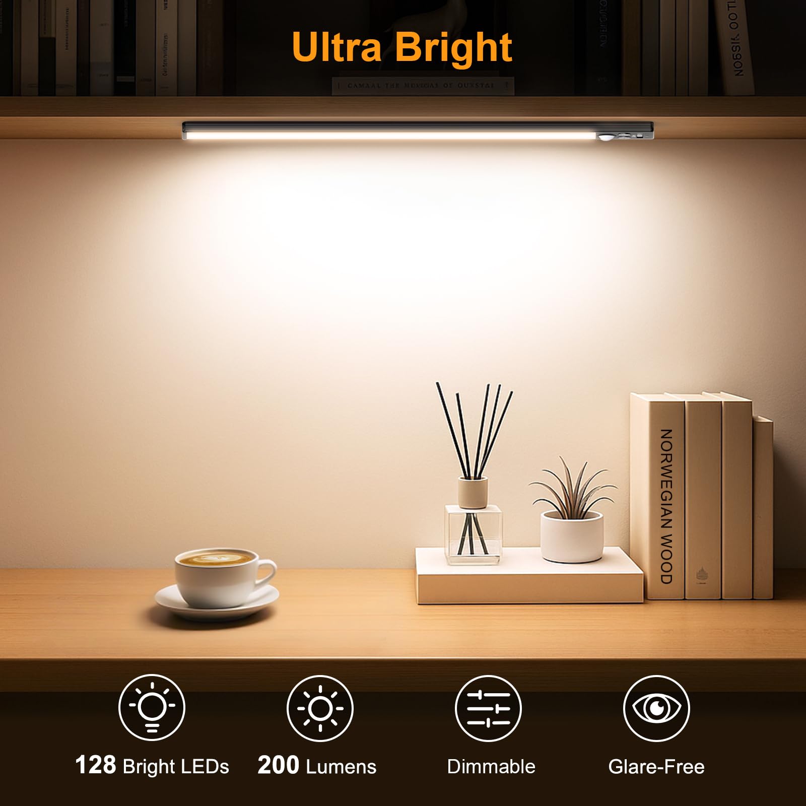 Gritin 3-color temperature LED for warm, neutral, and cool task lighting.