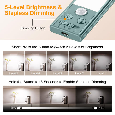 Gritin motion sensor mode activates when movement is detected.