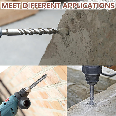 GRIXLEN SDS Plus bit ready for concrete, brick, and cement projects
