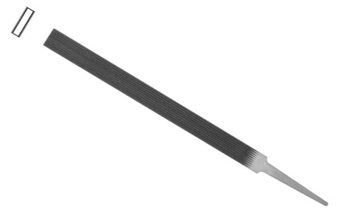 Grobet USA checkering pillar file 6-inch cut 00 for precise grip patterns and serrations
