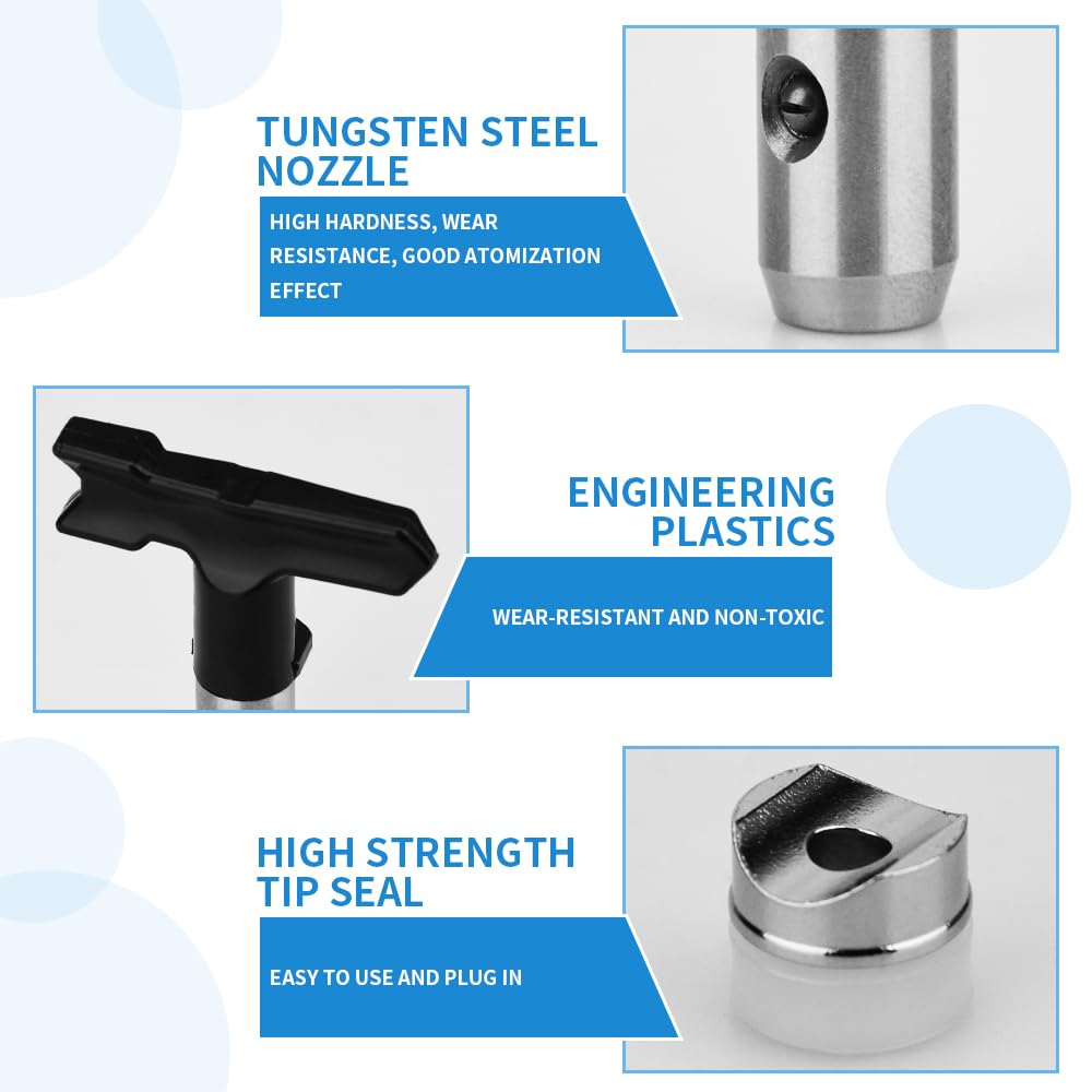 GROGR airless tip 311 close-up for versatile coating options