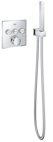 GROHE RelexaFlex hose in use delivering smooth water flow.