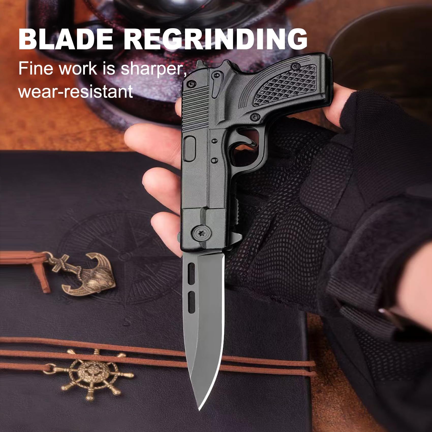 Grombolar pocket knife camping-kit setup for outdoor use and reliability.