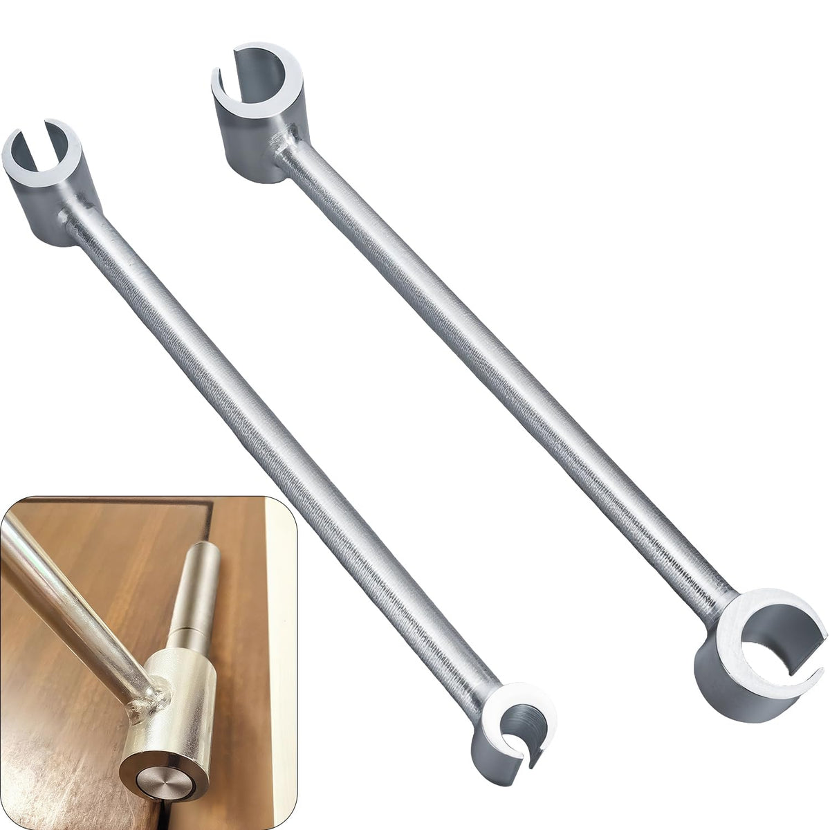 Groqrsn door hinge adjustment tool dual head large—precise alignment for large flag-type hinges.
