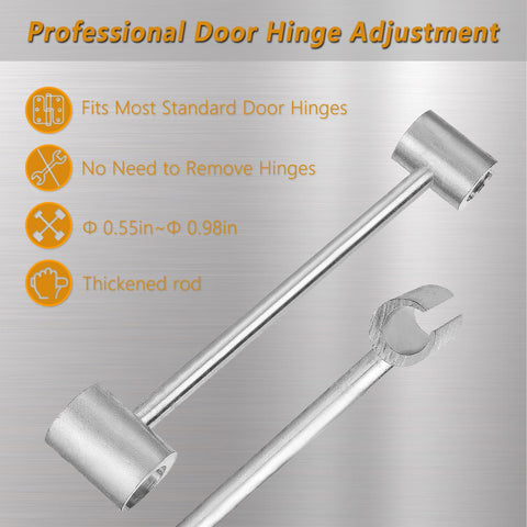 Groqrsn versatile hinge repair kit—works across fire, security, and project doors.