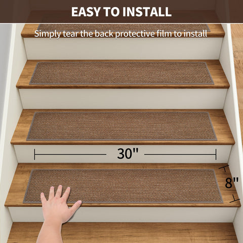 GROWLING treads shown reducing footstep noise for a quieter home.