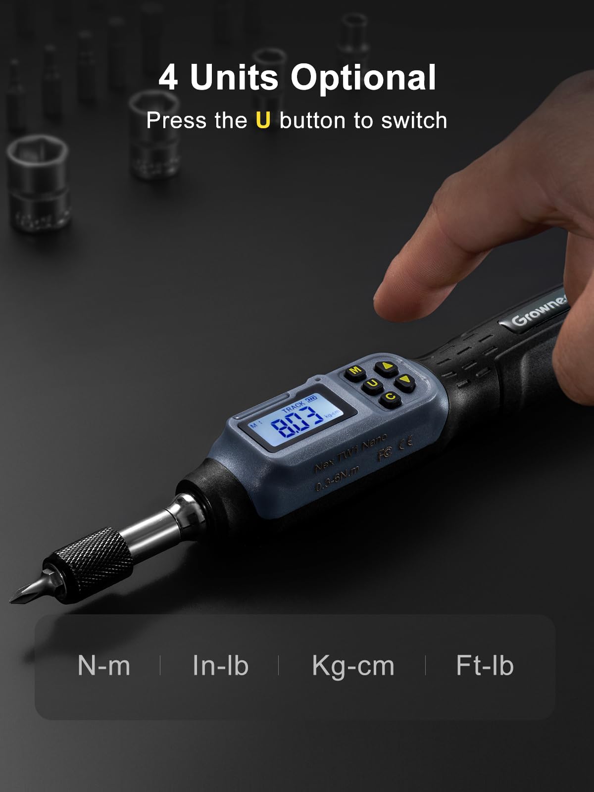 GROWNEER includes 20 bits for electronics and machinery versatility
