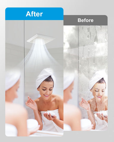 Growneer moisture-resistant design suits damp bathrooms.