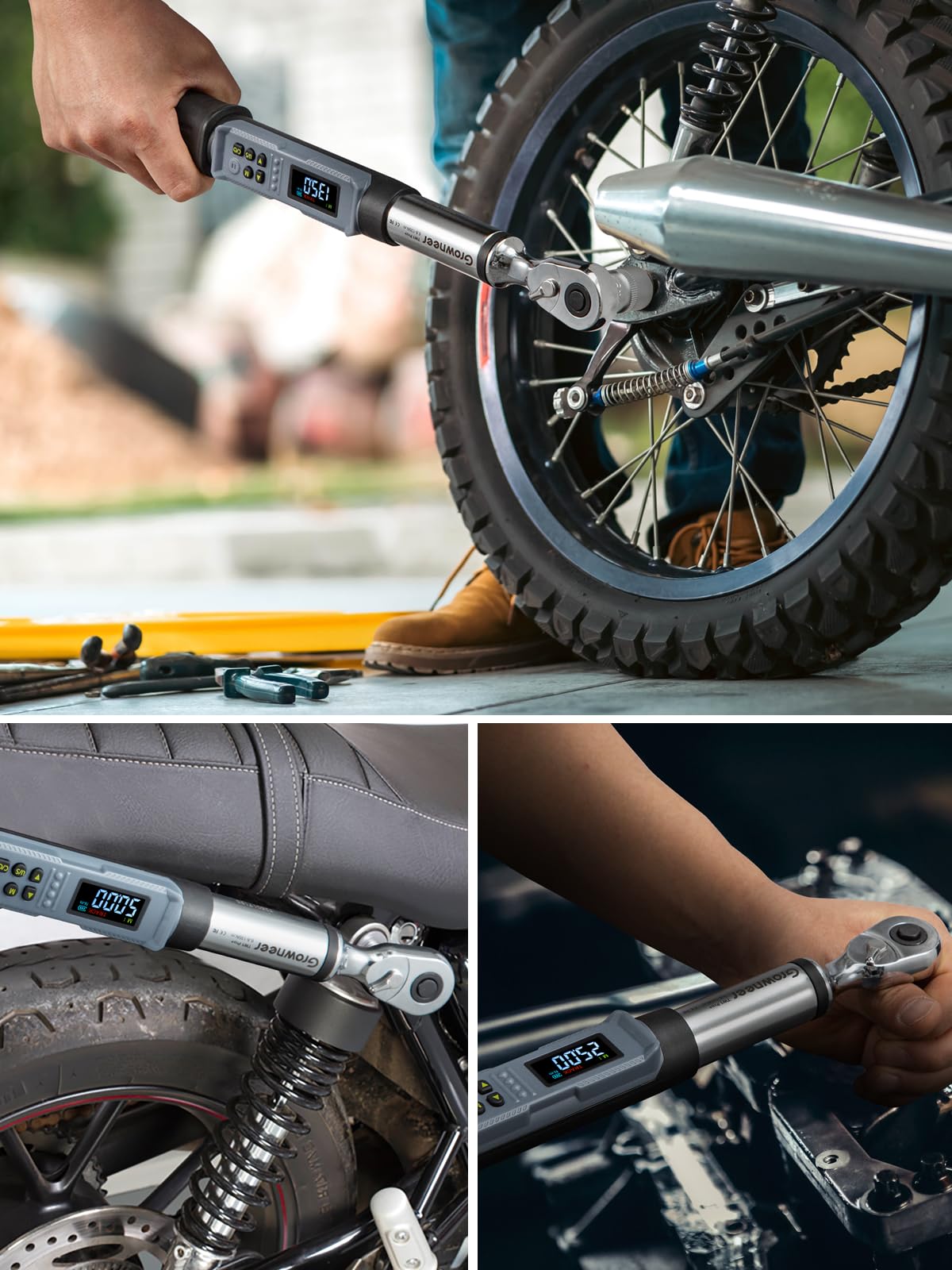 GROWNEER in-use torque adjustment for real tasks