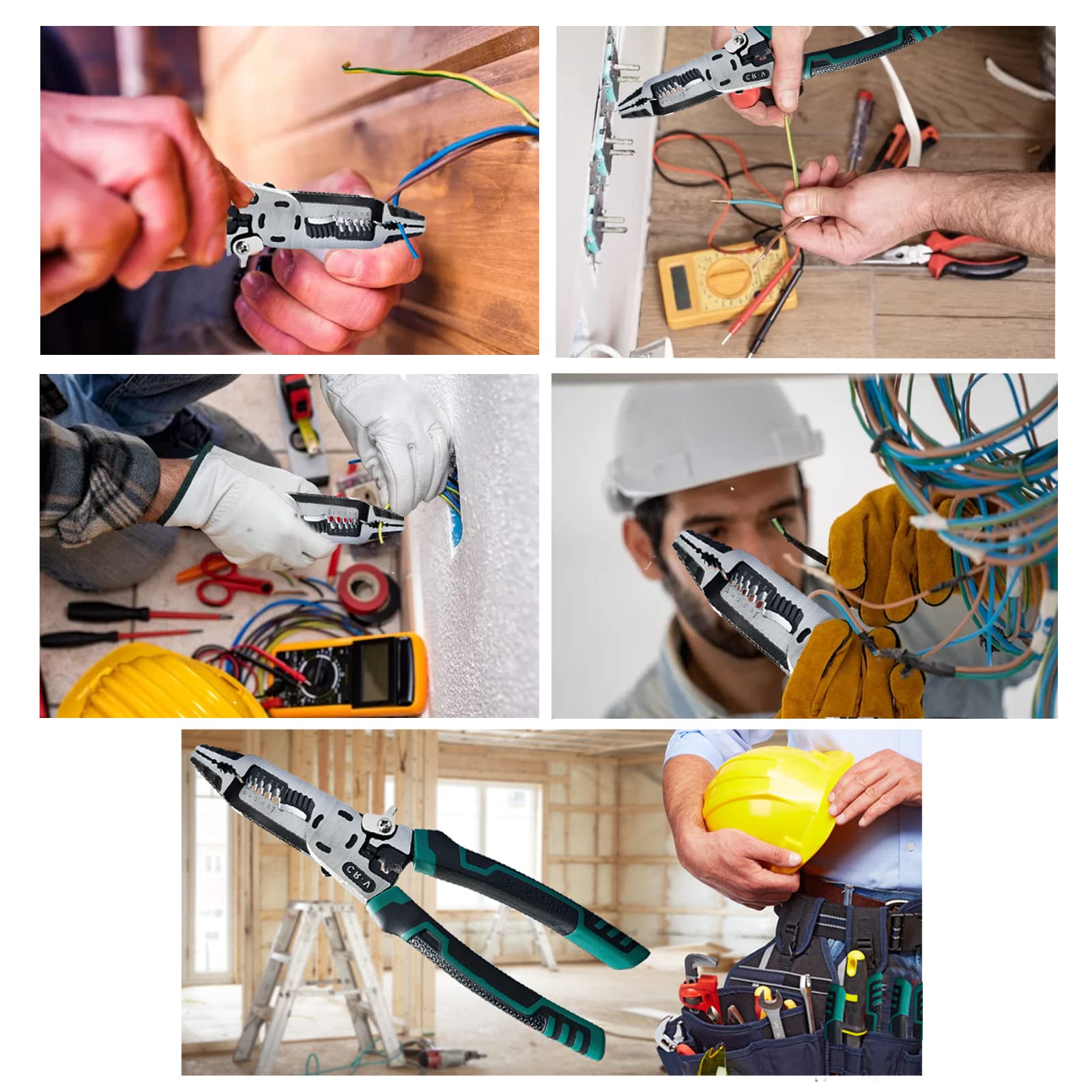 groword adjustable stripping capacity suitable for a range of cables.