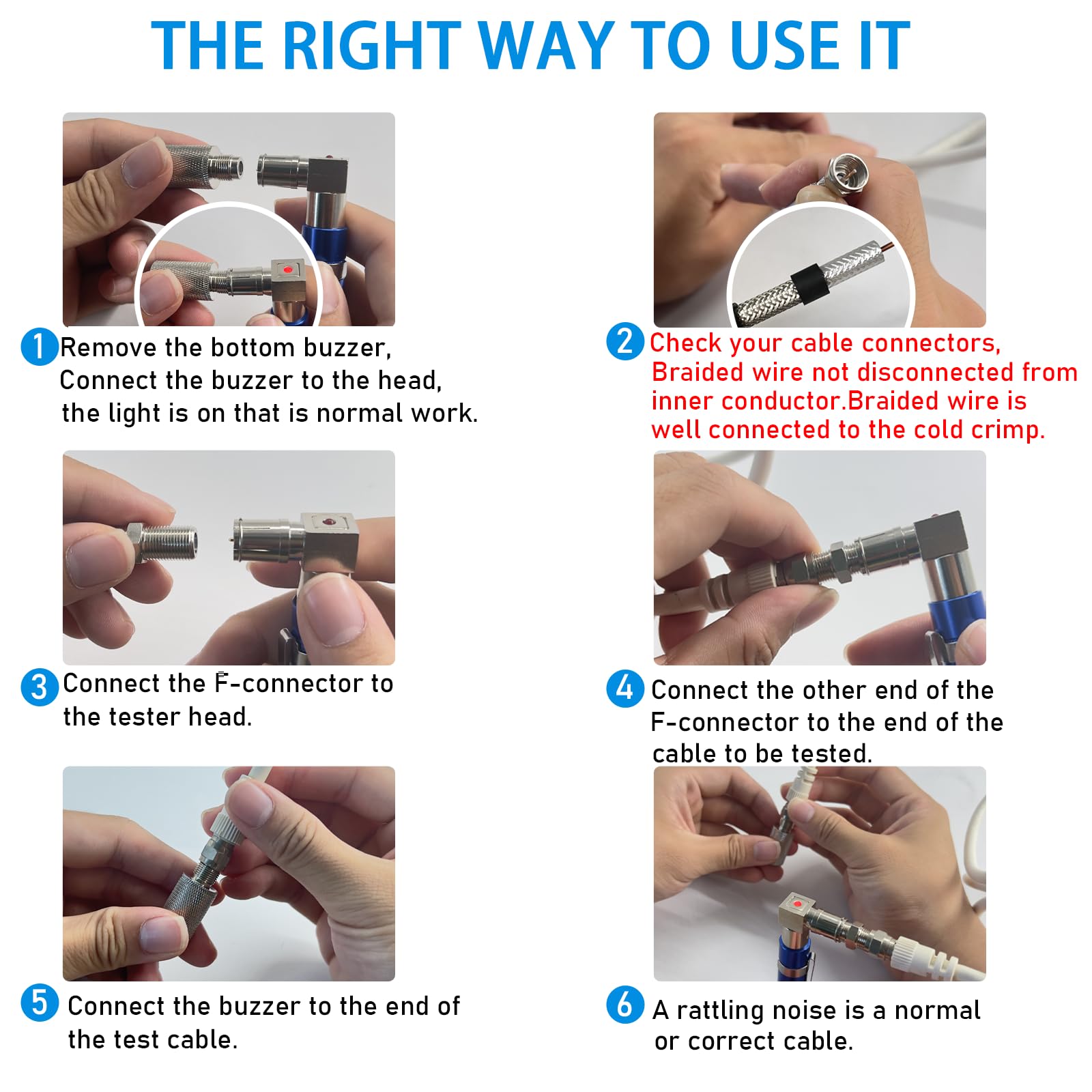 GROWORD easy setup guides adapters for fast testing
