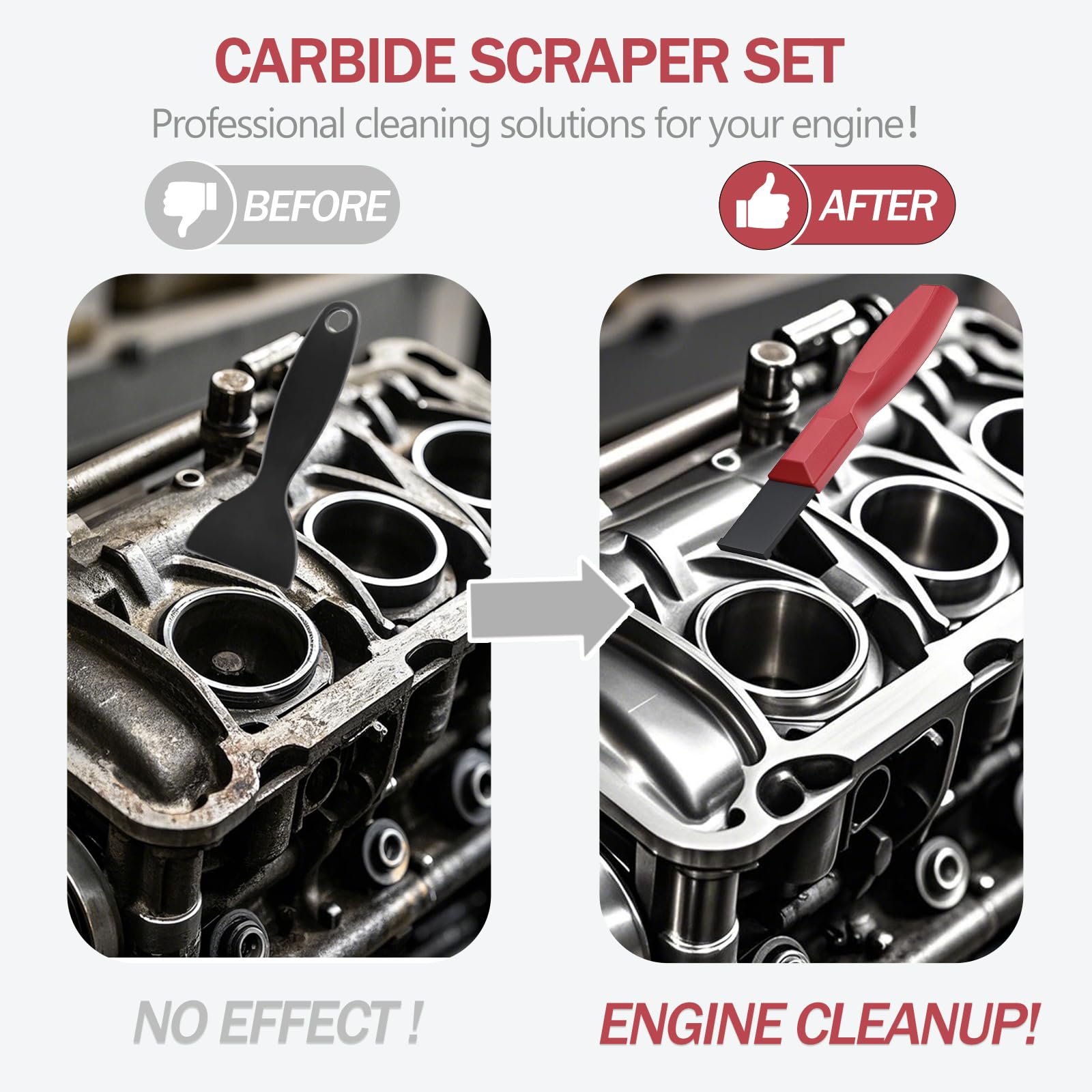 Groword ergonomic handle enables comfortable precise scraping