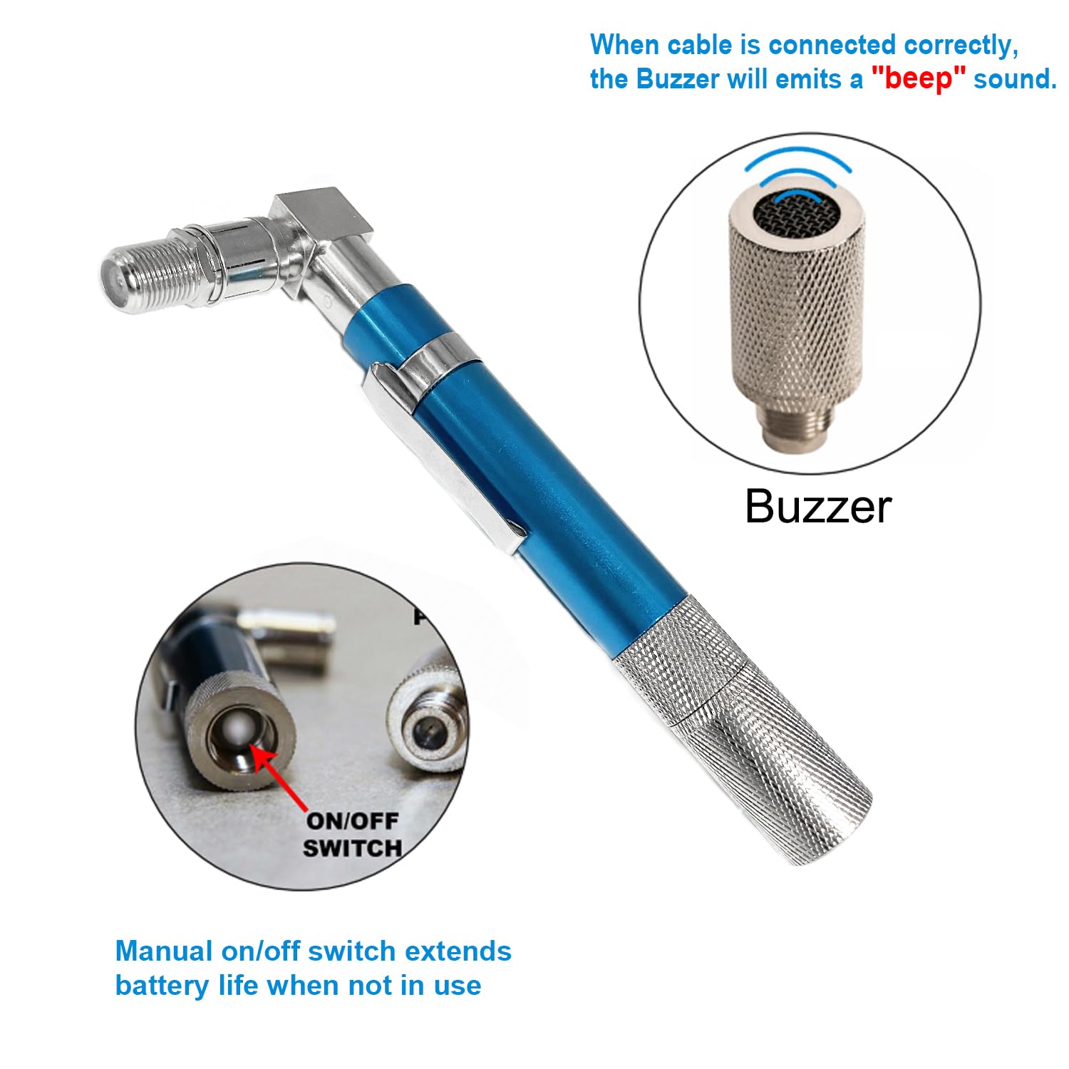 GROWORD right-angle connector fits tight spaces for convenient testing