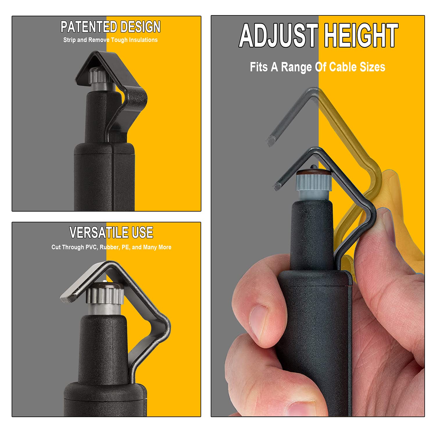 Groword GROWORD spiral-cut mode displayed for tougher insulation.