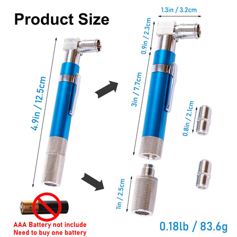 GROWORD toner with LED indicator confirms proper cable pairing and tracing
