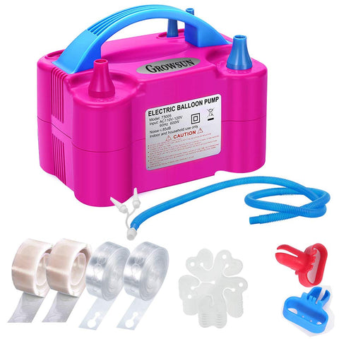 Growsun balloon pump electric in use for fast balloon inflation.