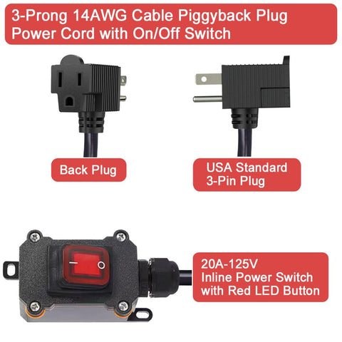 GRZWAYS 14 AWG heavy-duty cable for durable power delivery