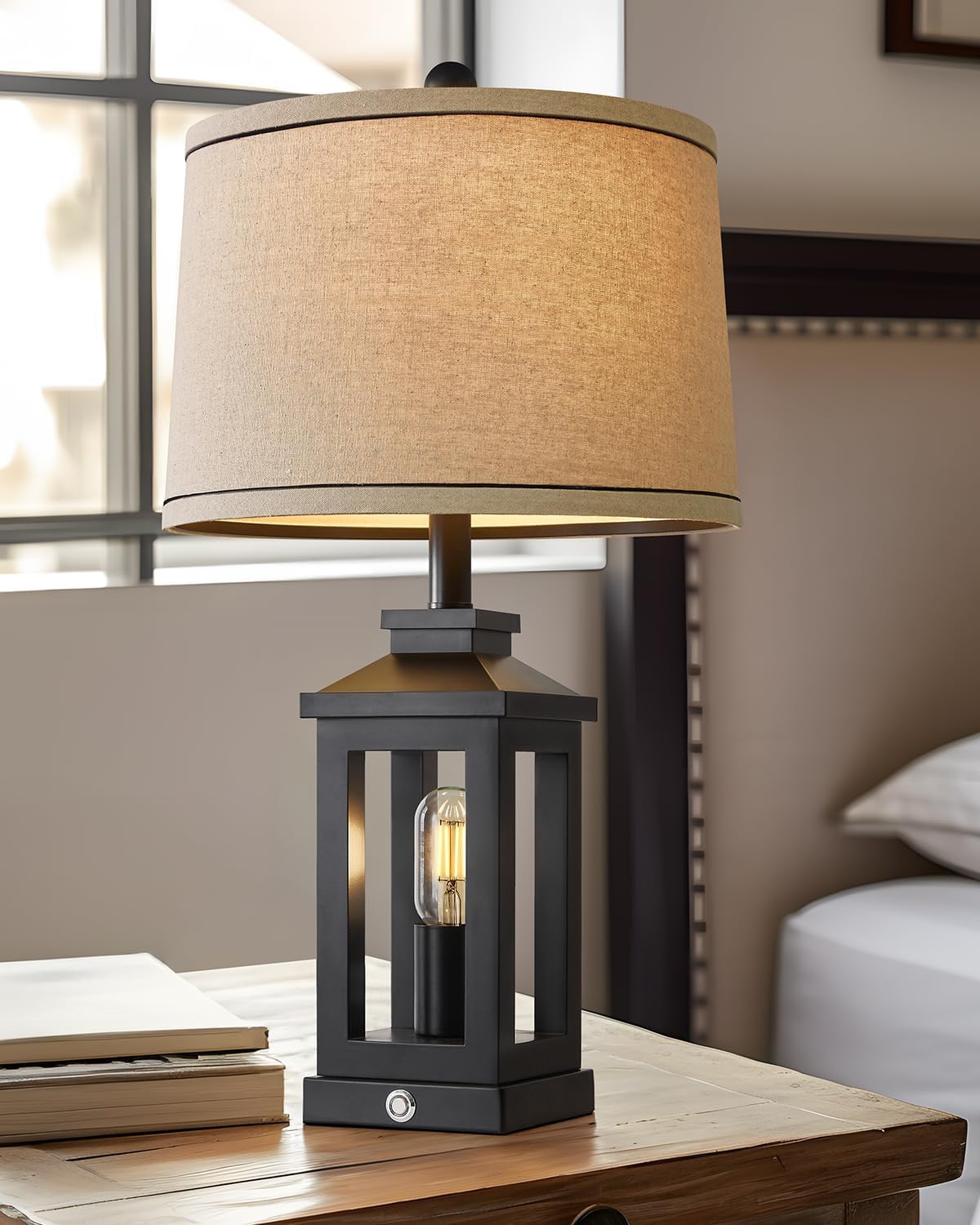 G-SAFAVA 23.75in lamp silhouette suitable for bedside or living room