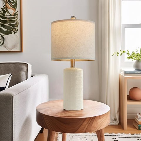 G-SAFAVA compact dimensions 10x10 table lamps fit small tables neatly