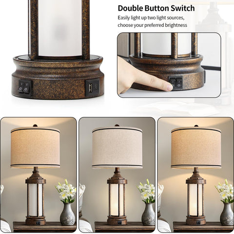 G-SAFAVA dual light sources with independent controls for versatile lighting