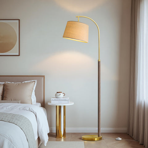 G-SAFAVA floor lamp with a foot switch for easy hands-free operation