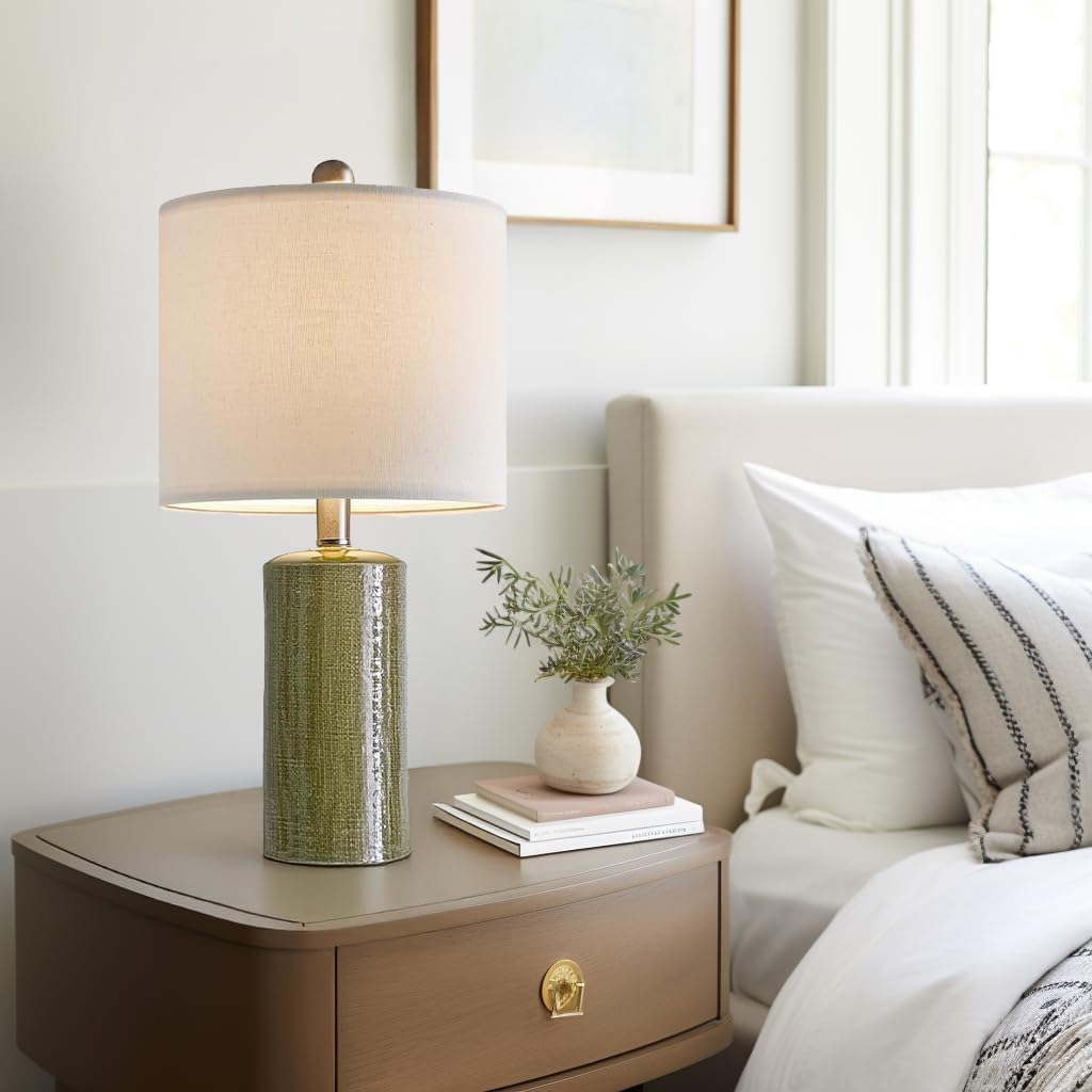G-SAFAVA set of two lamps shown together for versatile end-table lighting