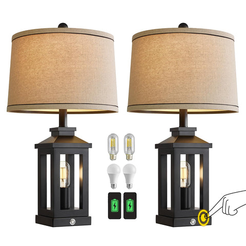 G-SAFAVA living room bedroom lamp frames cozy ambience with versatile illumination.