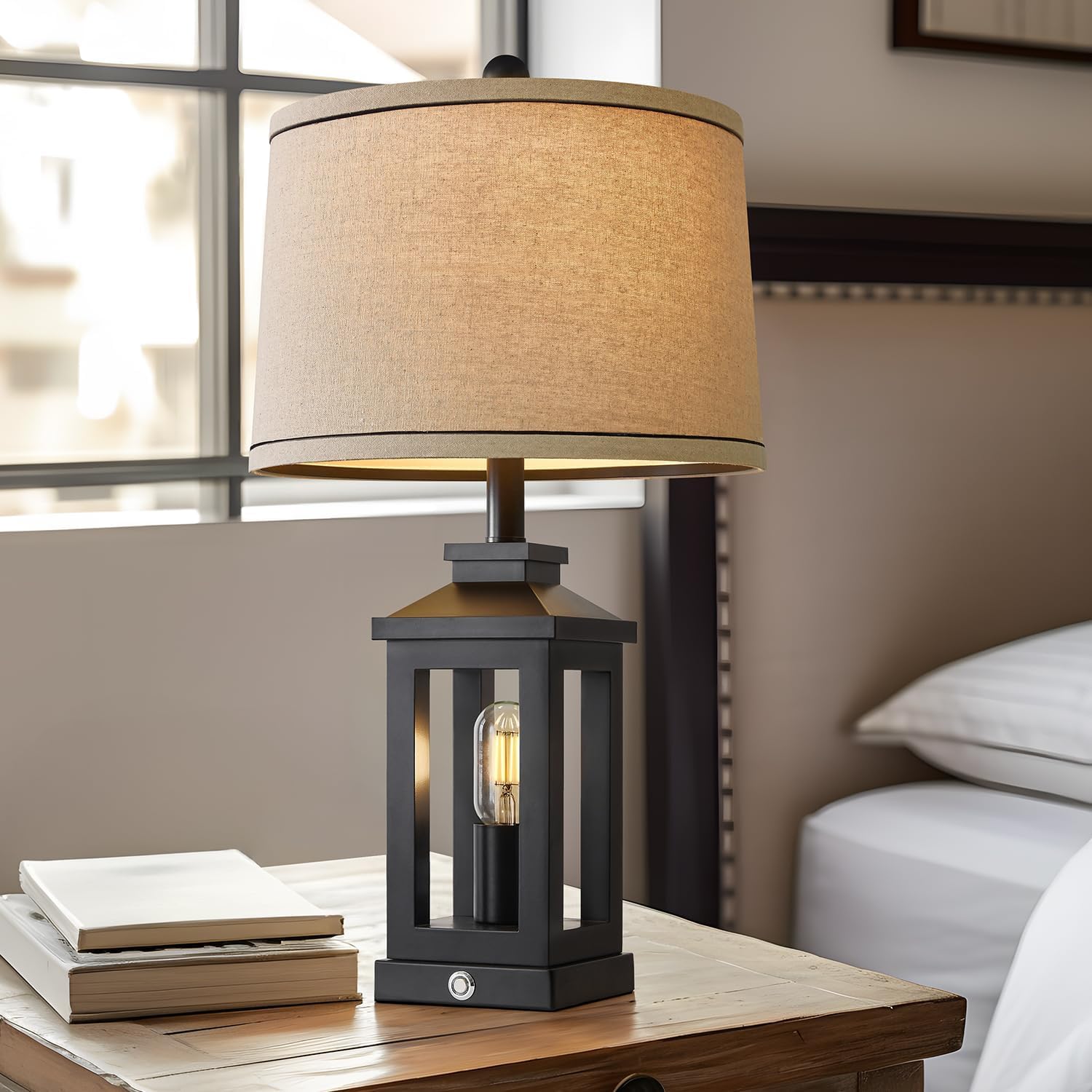 G-SAFAVA nightlight 3-way dimmable design offers customizable brightness for late-night reading.