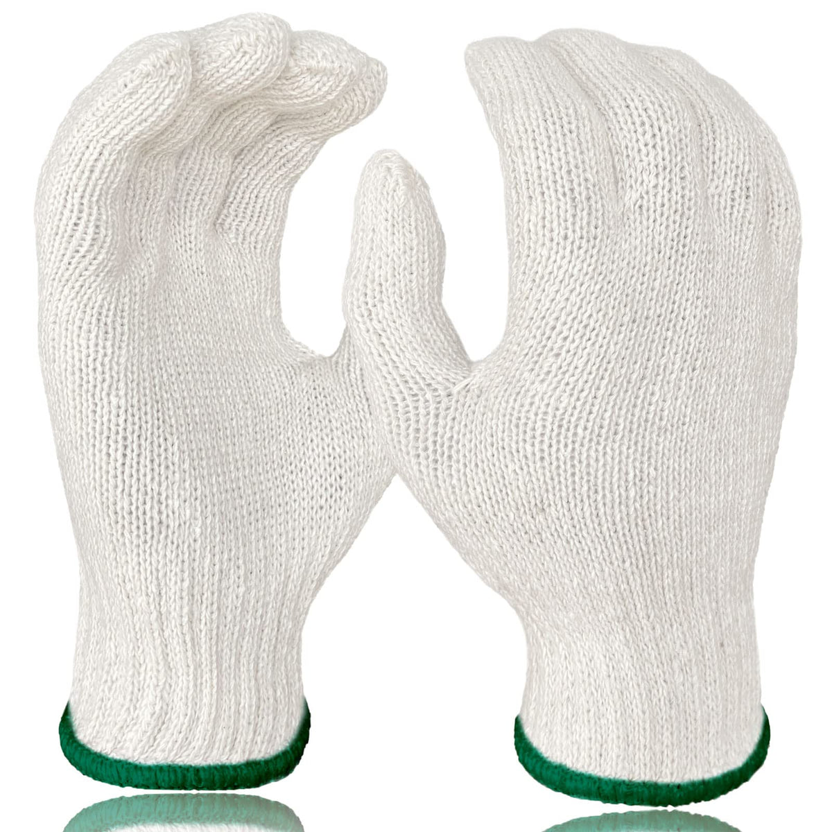 GSAFEME cotton glove liner for BBQ use, ideal for handling hot foods.
